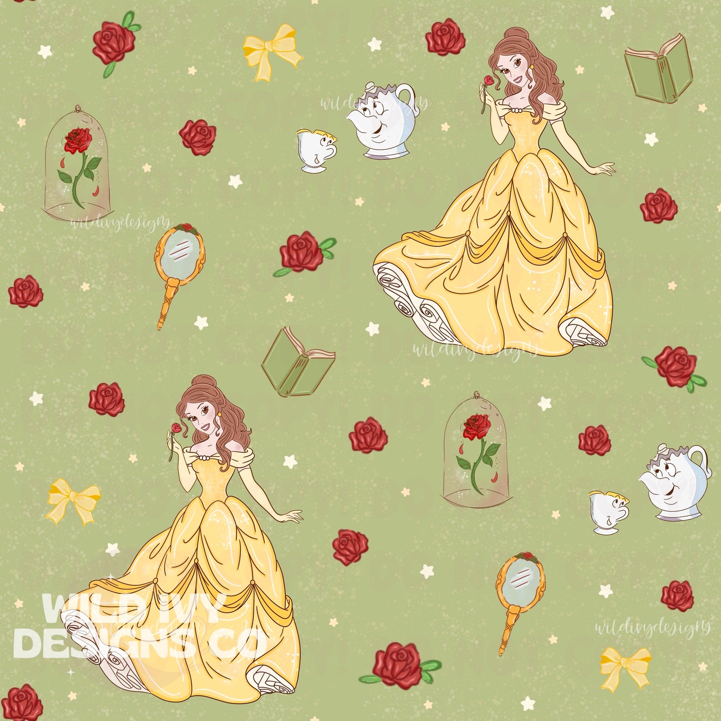 Wilting Rose Princess (4 Colorway Options)