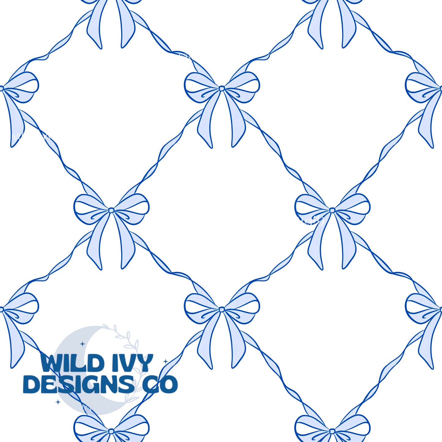 Bow Cord Blue Spring