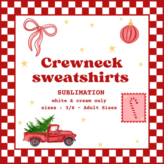 SUB Crewneck Sweatshirts (XMAS)