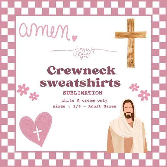 SUB Crewneck Sweatshirts (JESUS)