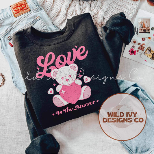 Love Is The Answer Bear