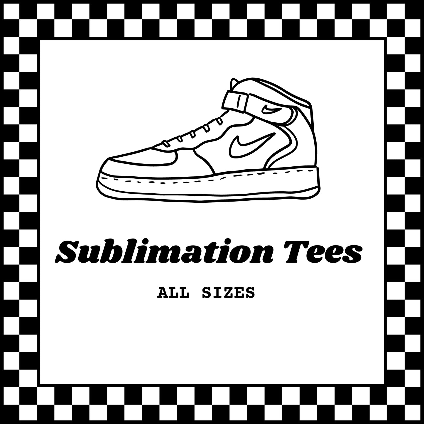 Sublimation T-shirts (SNEAKER)