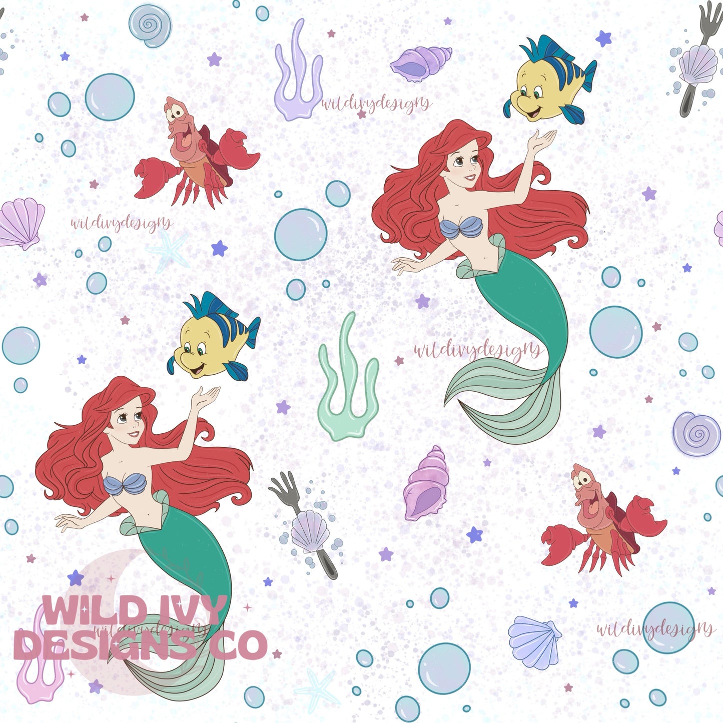 Mermaid Princess (4 Colorway Options)