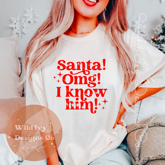 Santa OMG I know him !