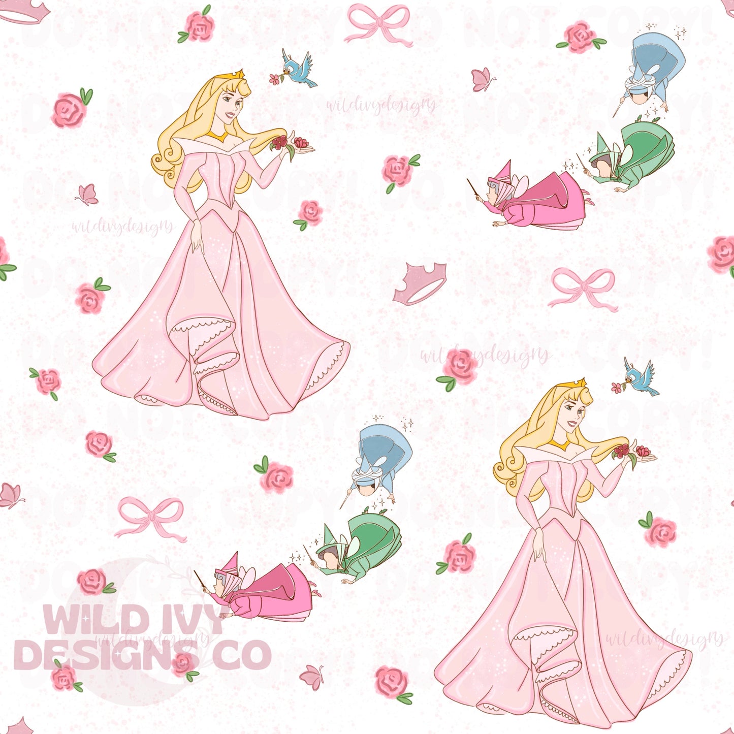 Sleeping Princess (4 Colorway Options)