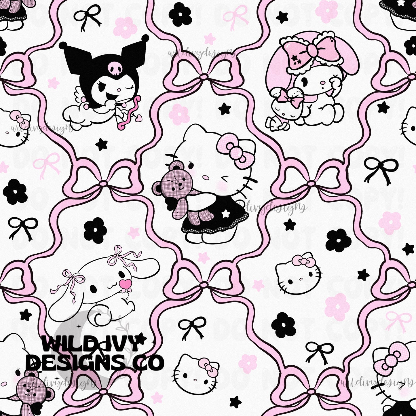 Coquette Kitty Friends (MULTIPLE OPTIONS)