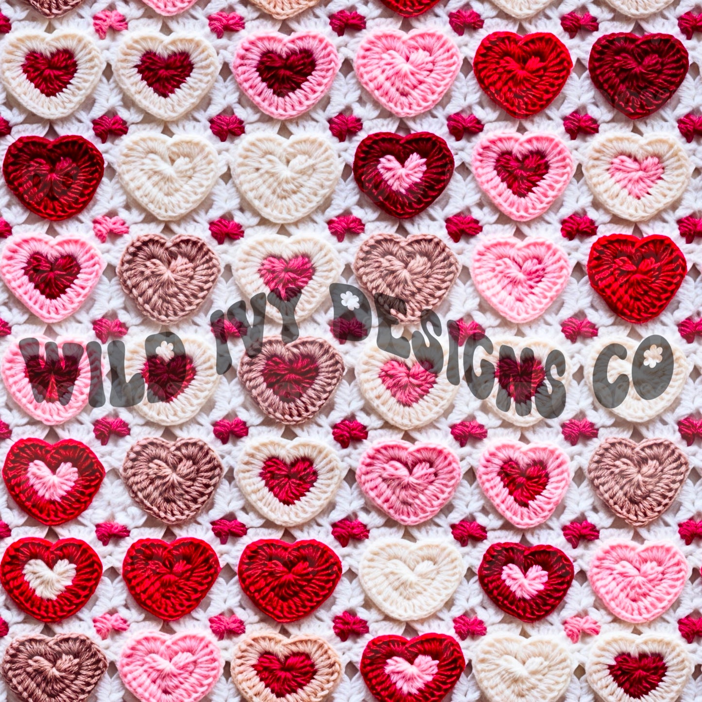 Hearts Crochet