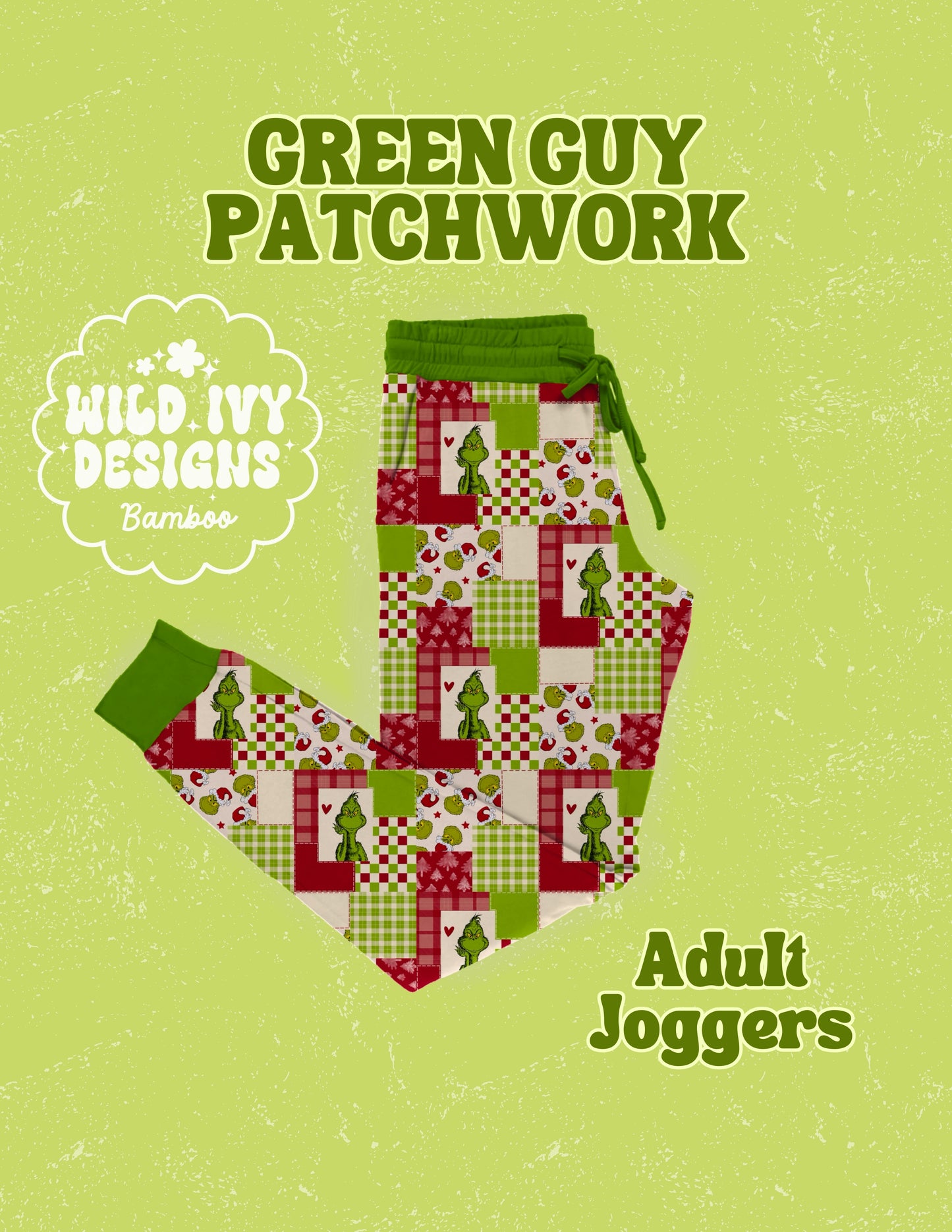 GGUY PATCHWORK MAMA JOGGERS