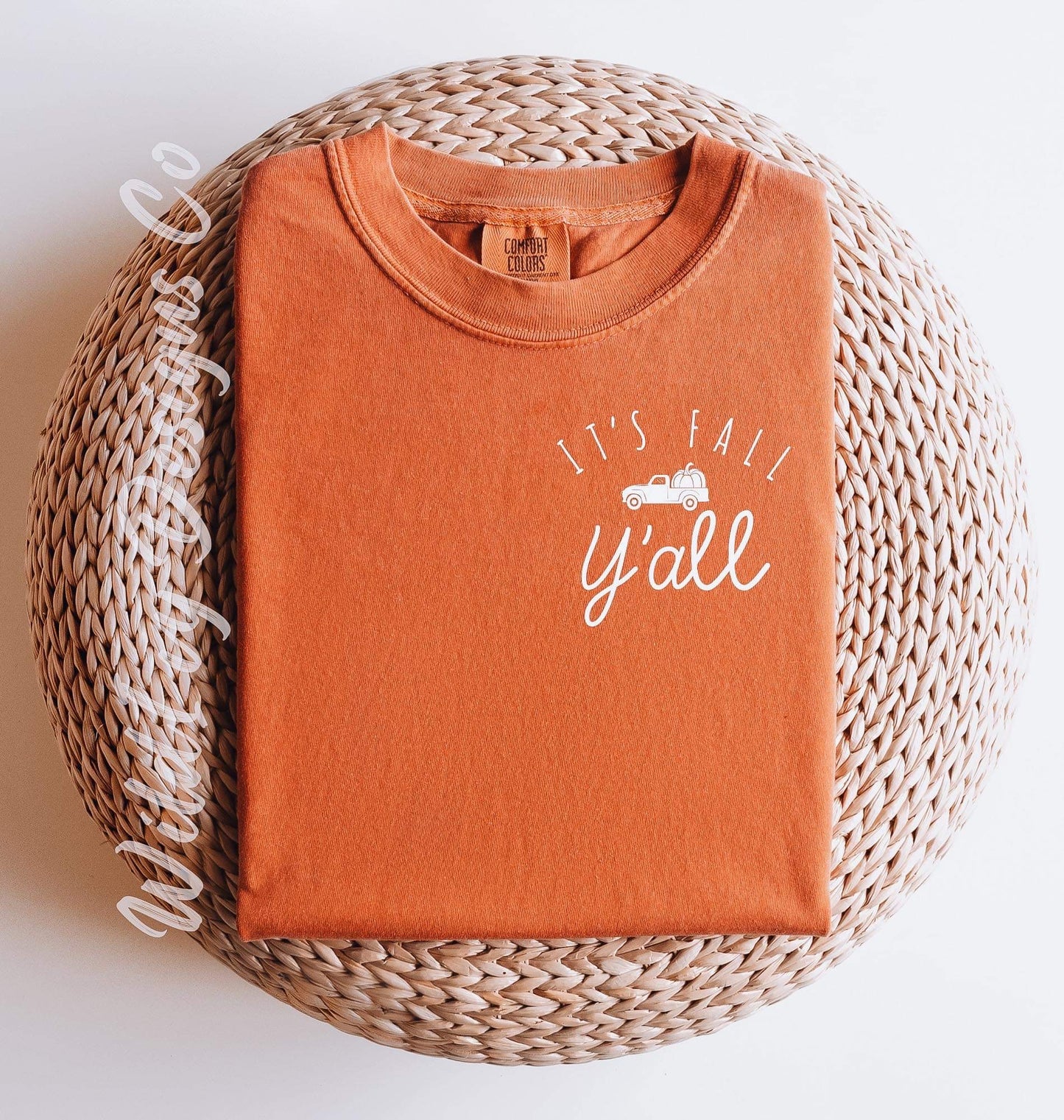 It’s Fall Yall Truck (Pocket / Black Font Option)