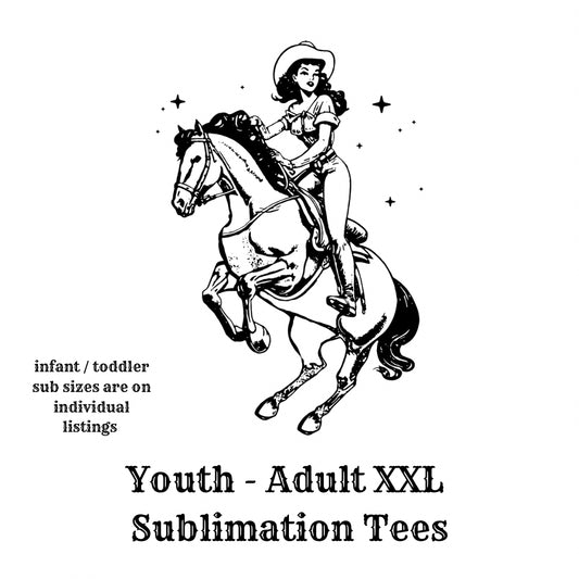 Youth - Adult XXL Sub Tees (WESTERN)