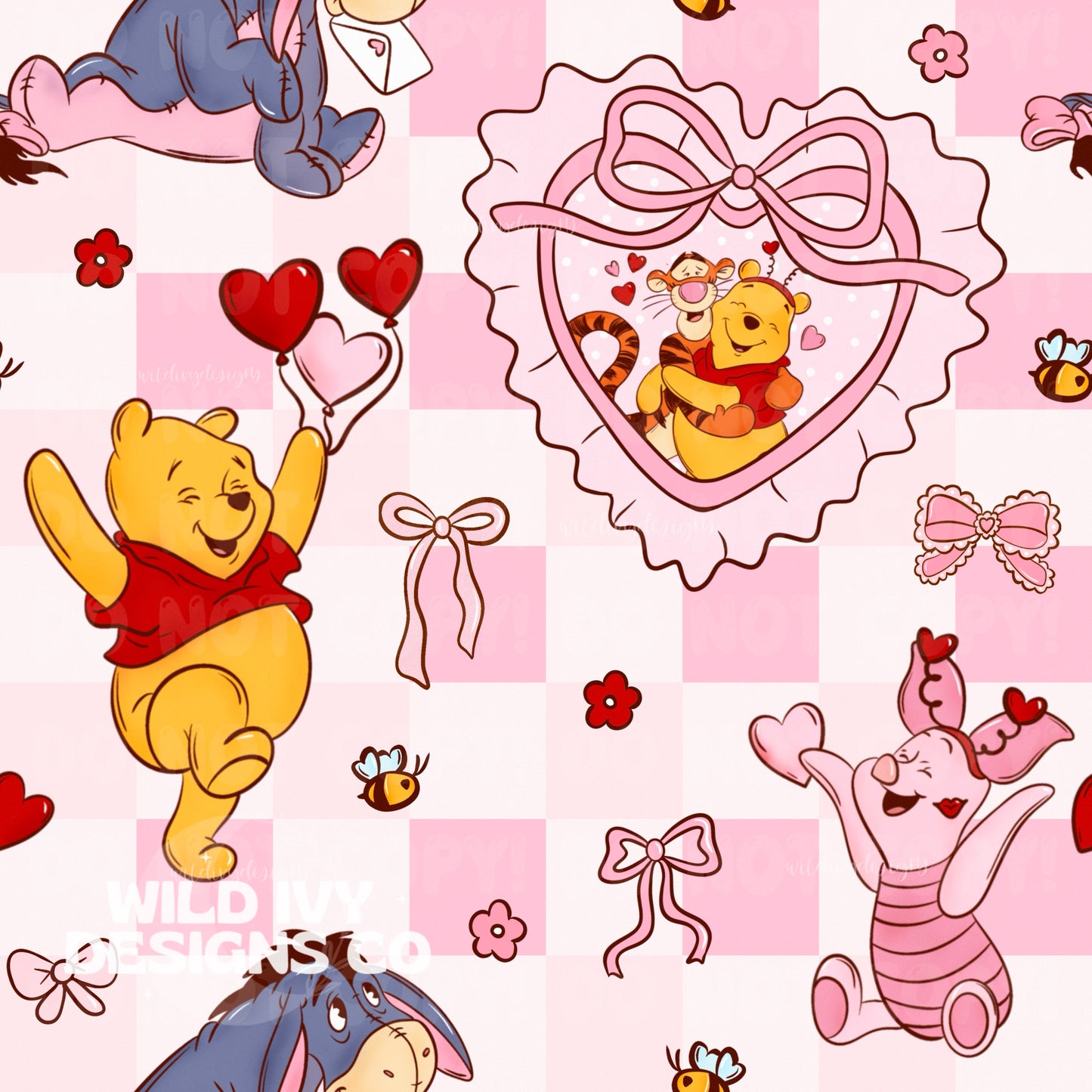 Coquette Vday Hunny Bear (MULTIPLE OPTIONS)