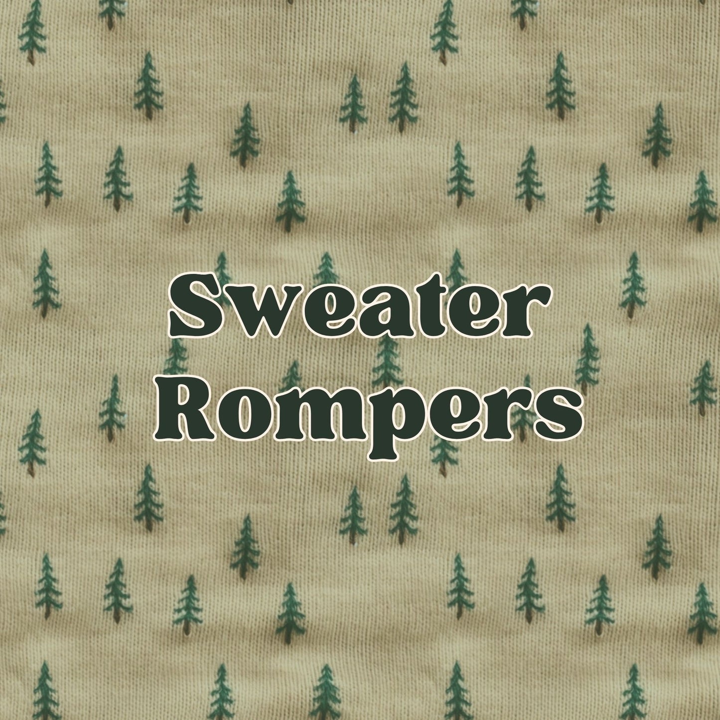 Sweater Rompers (Christmas Collection)