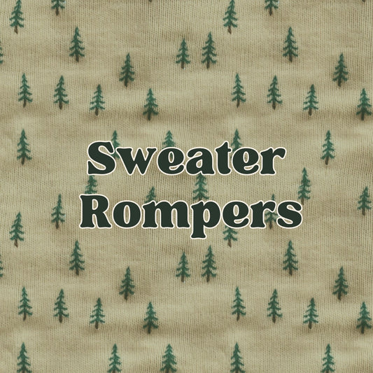 Sweater Rompers (Christmas Collection)