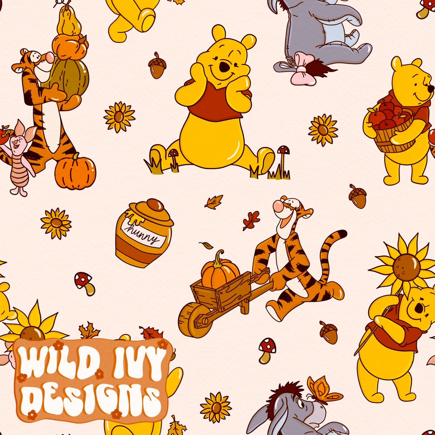 FALL POOH (4 COLORS)