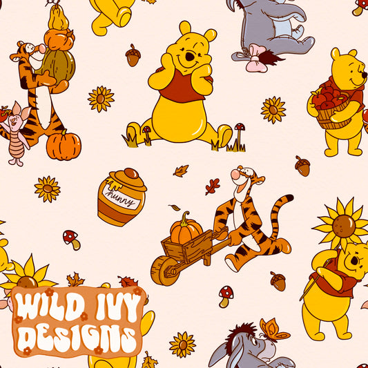 FALL POOH (4 COLORS)
