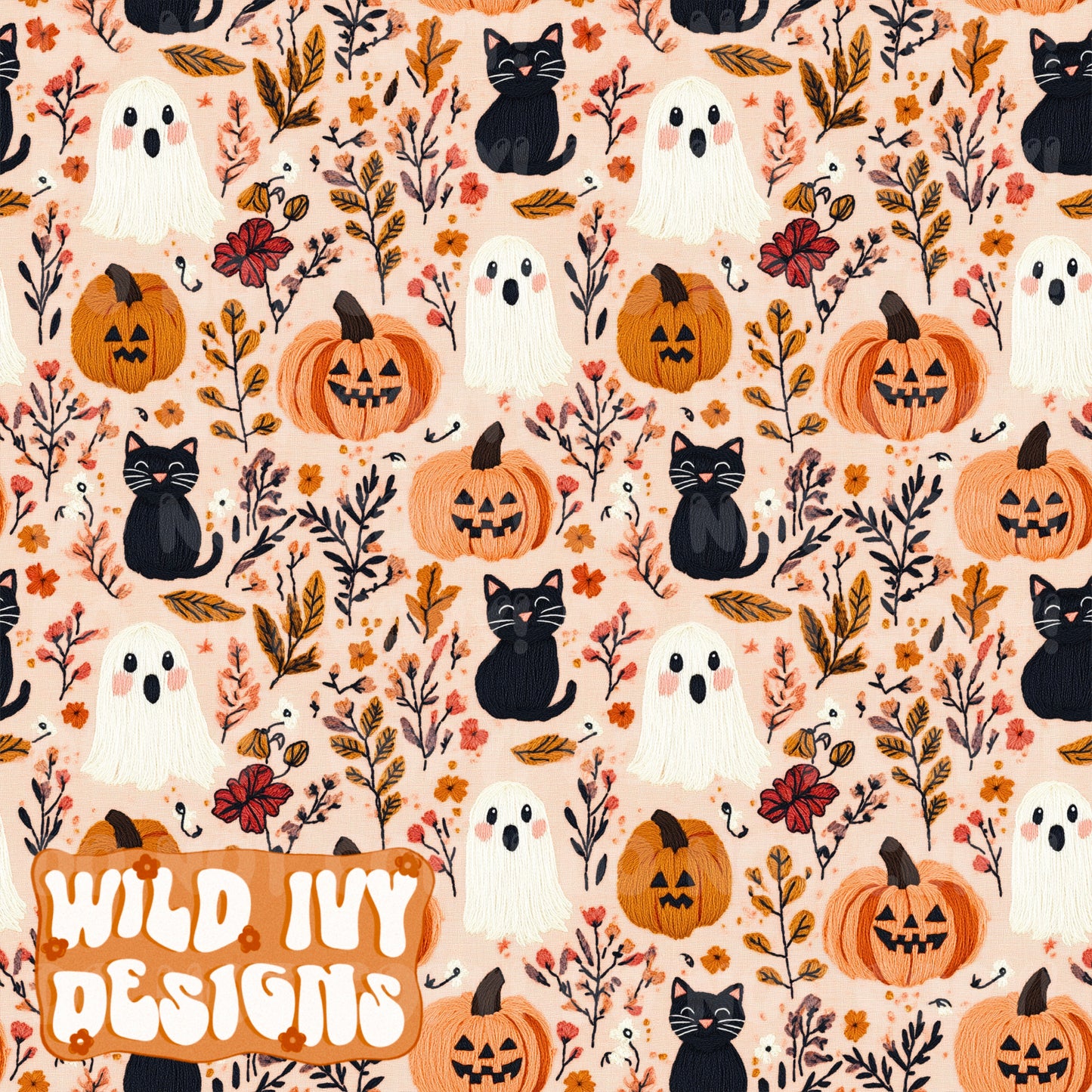 Halloween Kittys & Ghosties