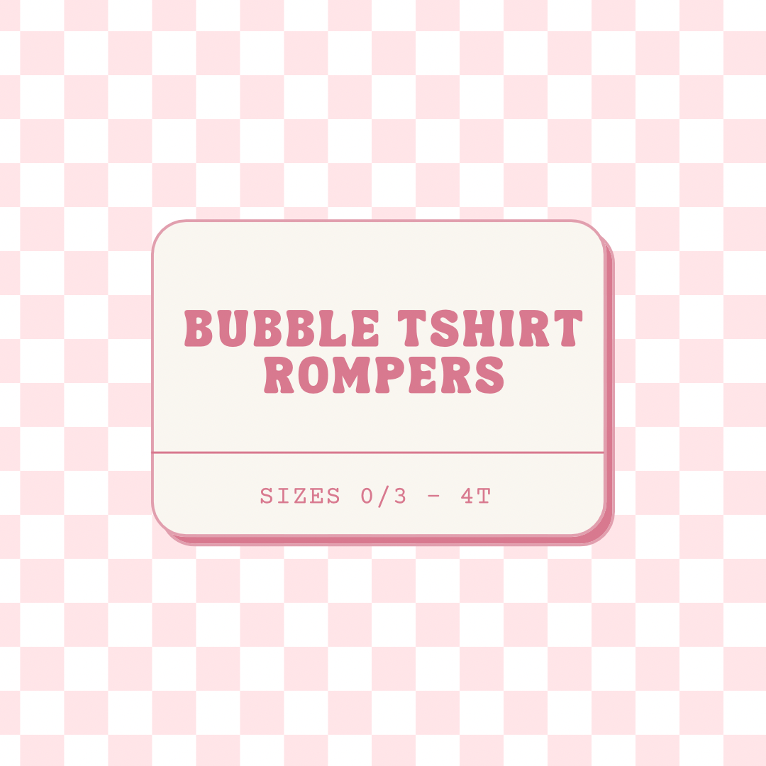 Tshirt Bubbles ♡
