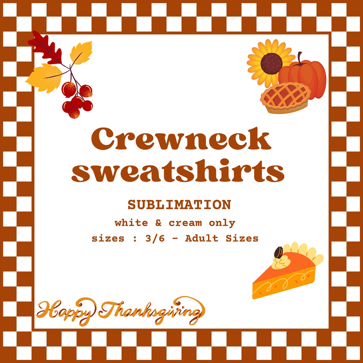 SUB Crewneck Sweatshirts (THXGVG)