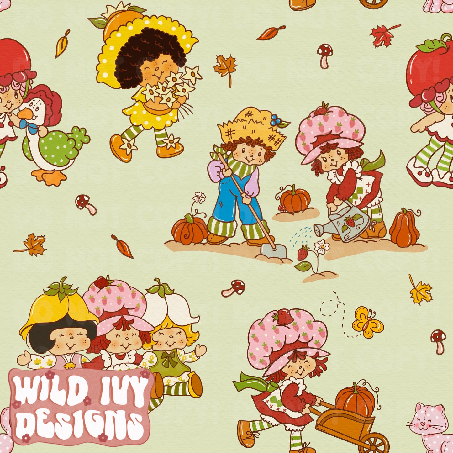 FALL STRAWBERRY FRIENDS