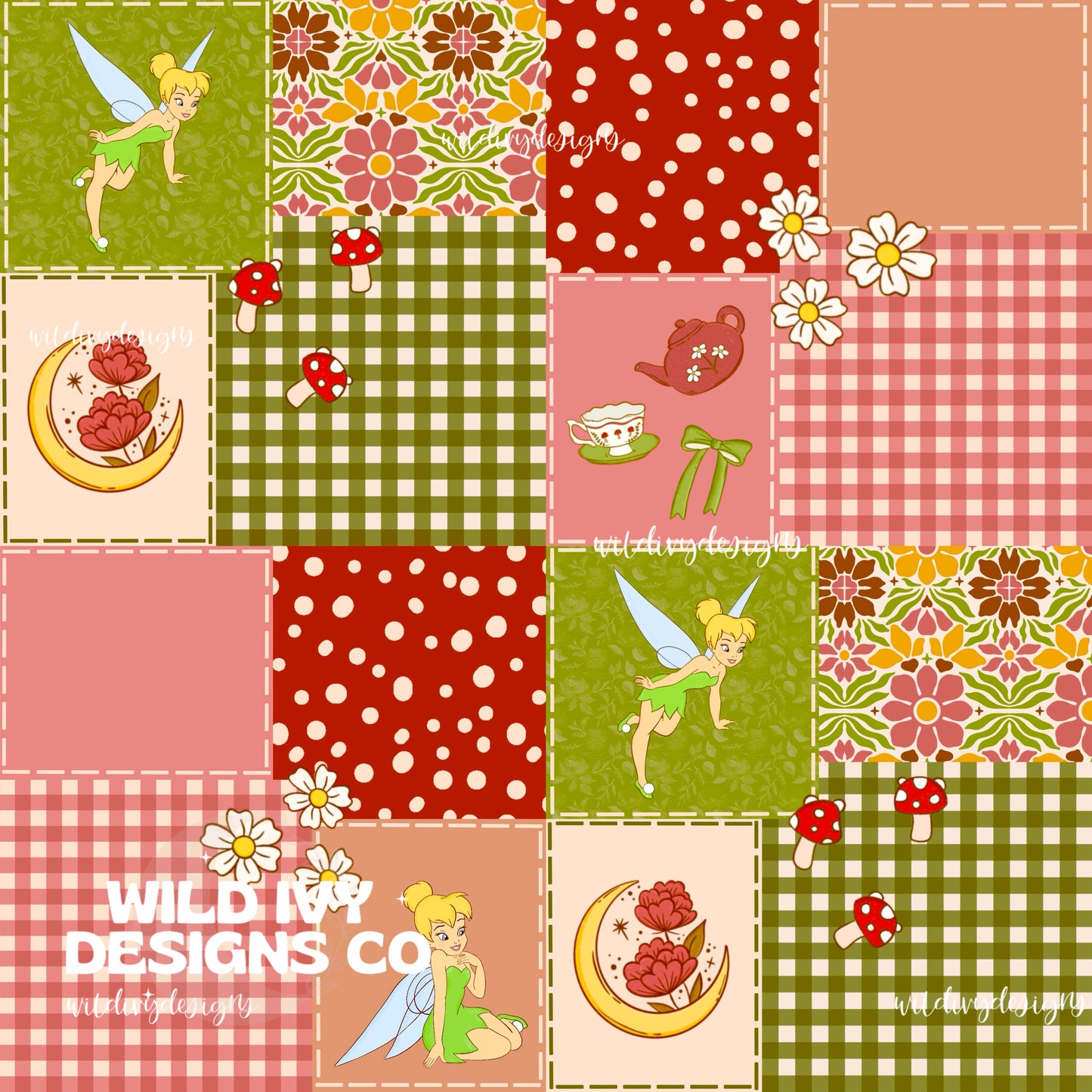 Cottagecore Fairy Patchwork