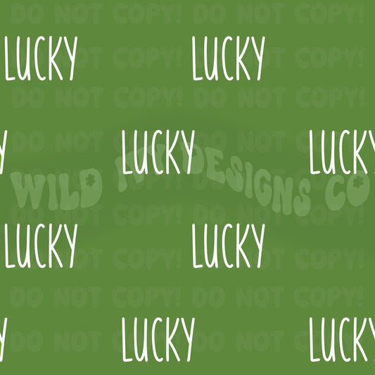 LUCKY (3 color options)