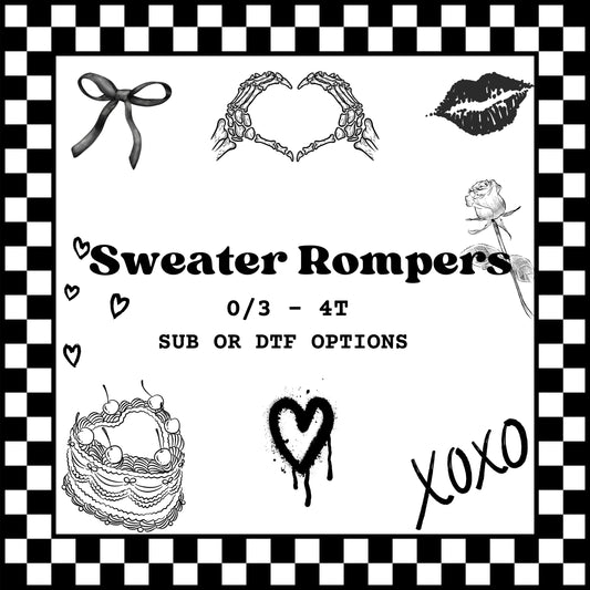 Sweater Rompers (ANTIVDAY)