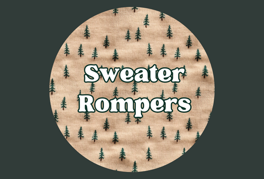 Sweater Rompers (Grinchmas Collection)