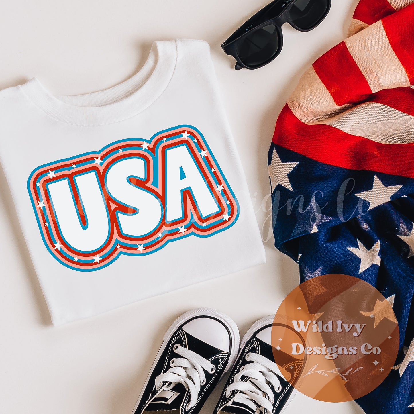 USA Sparkles & Stripes