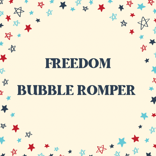 Stars & Stripes Bubble Romper