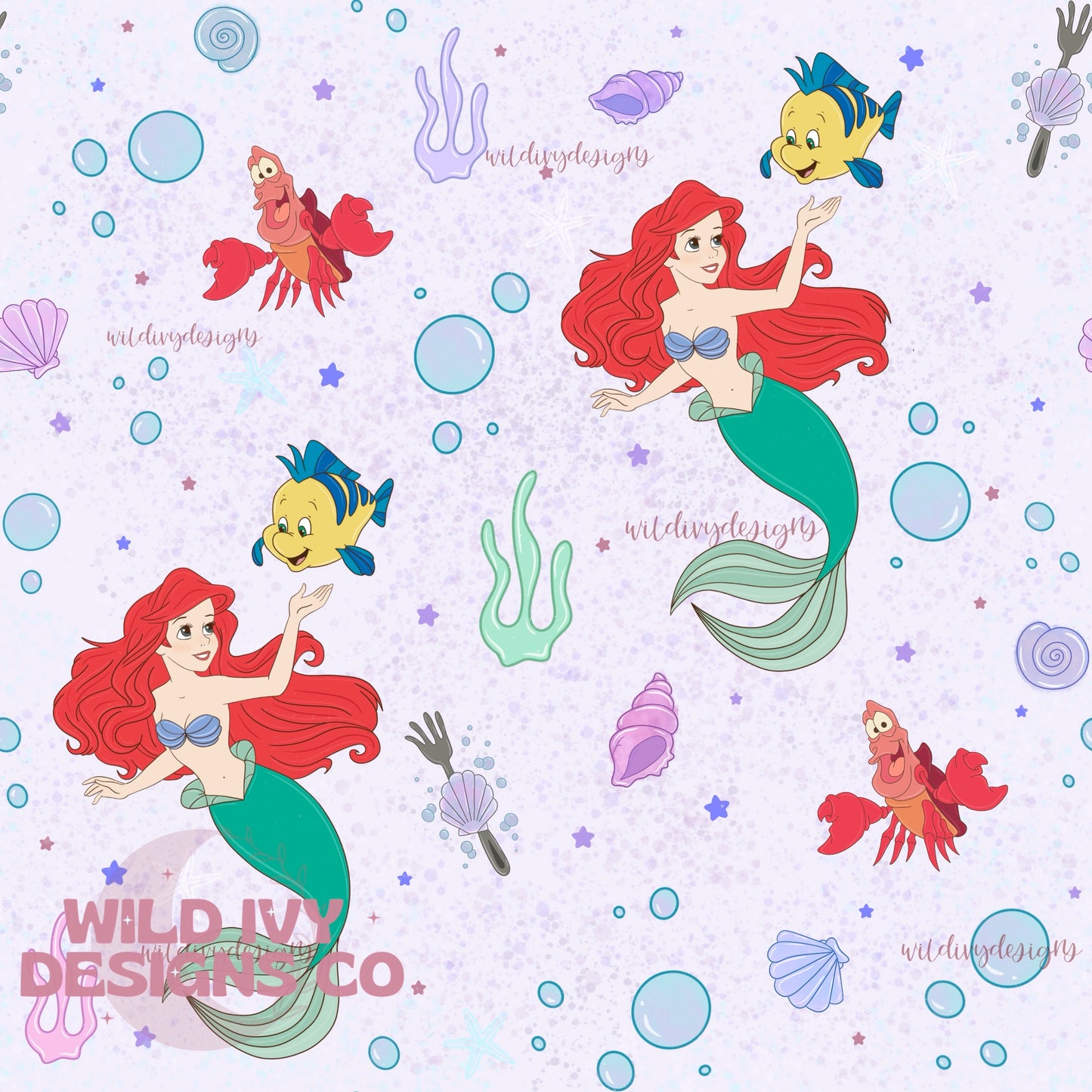 Mermaid Princess (4 Colorway Options)