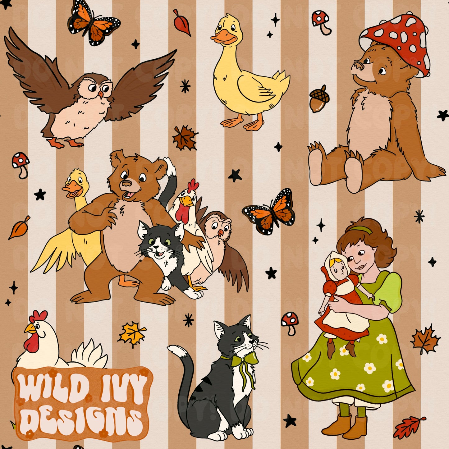 FALL BEAR & FRIENDS