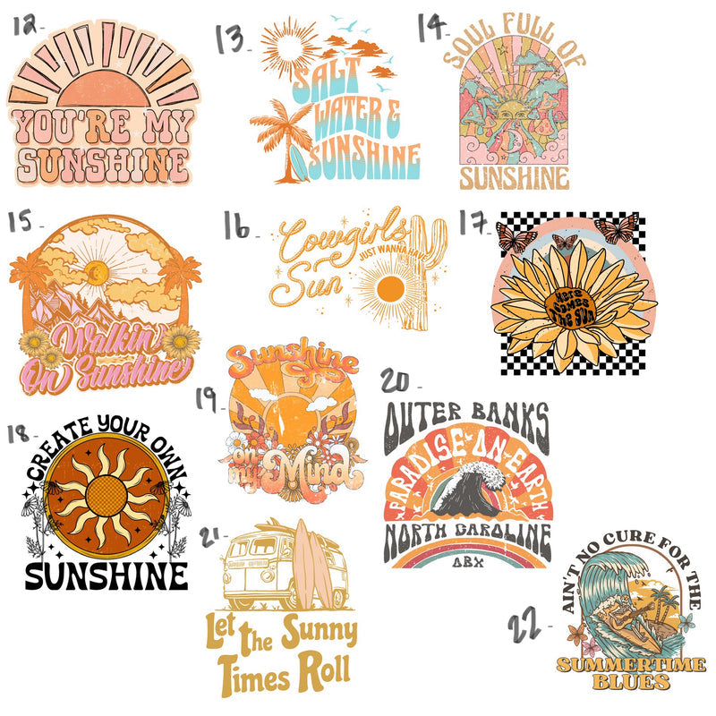 Tshirt Bubbles (SUMMER)