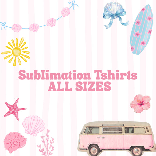 Sublimation T-shirts (SUMMER)