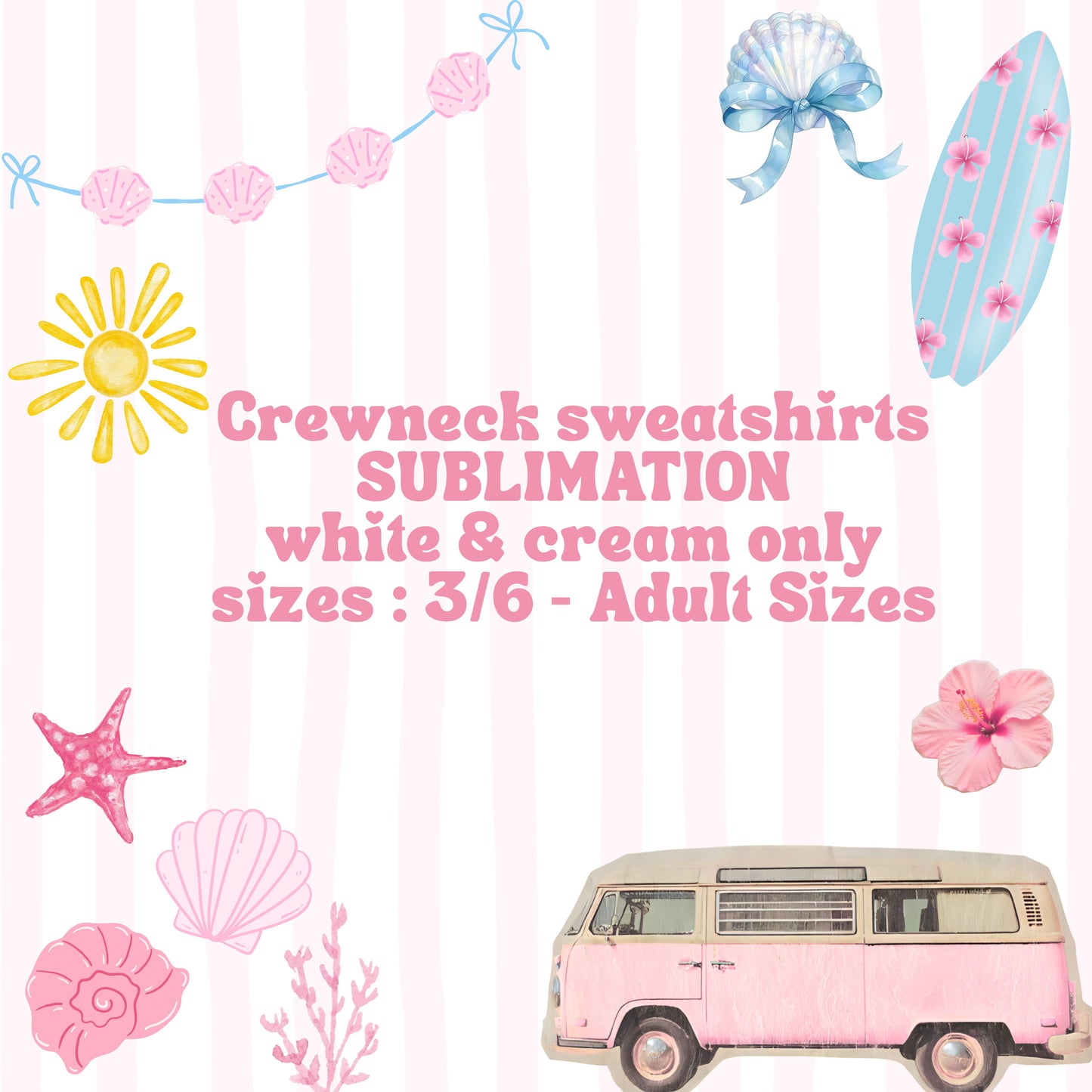 SUB Crewneck Sweatshirts (SUMMER)