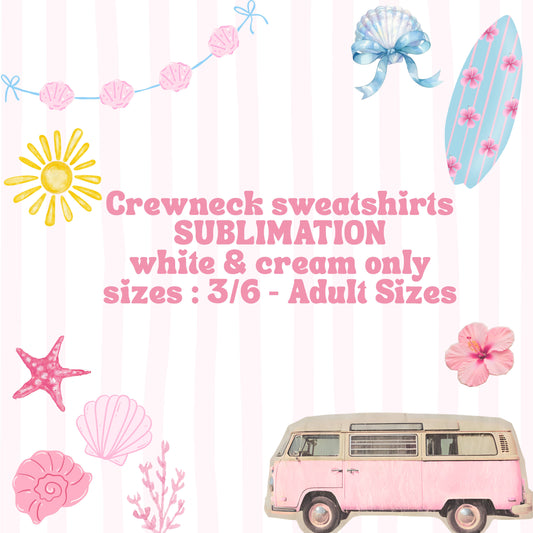 SUB Crewneck Sweatshirts (SUMMER)
