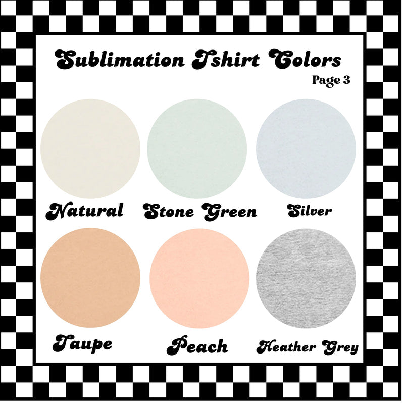Sublimation T-shirts (SUMMER)