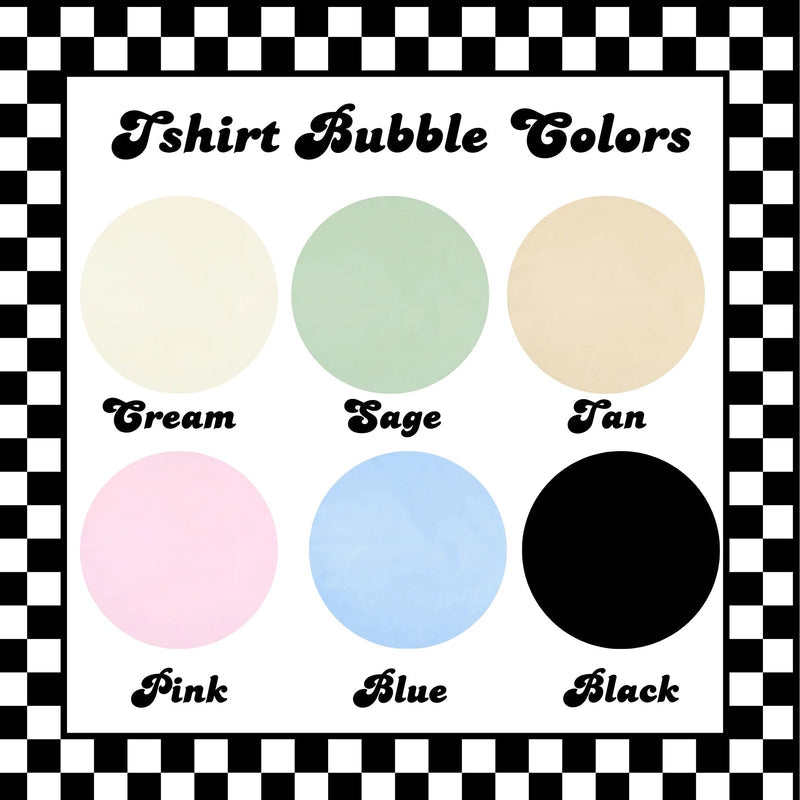 Tshirt Bubbles (SUMMER)