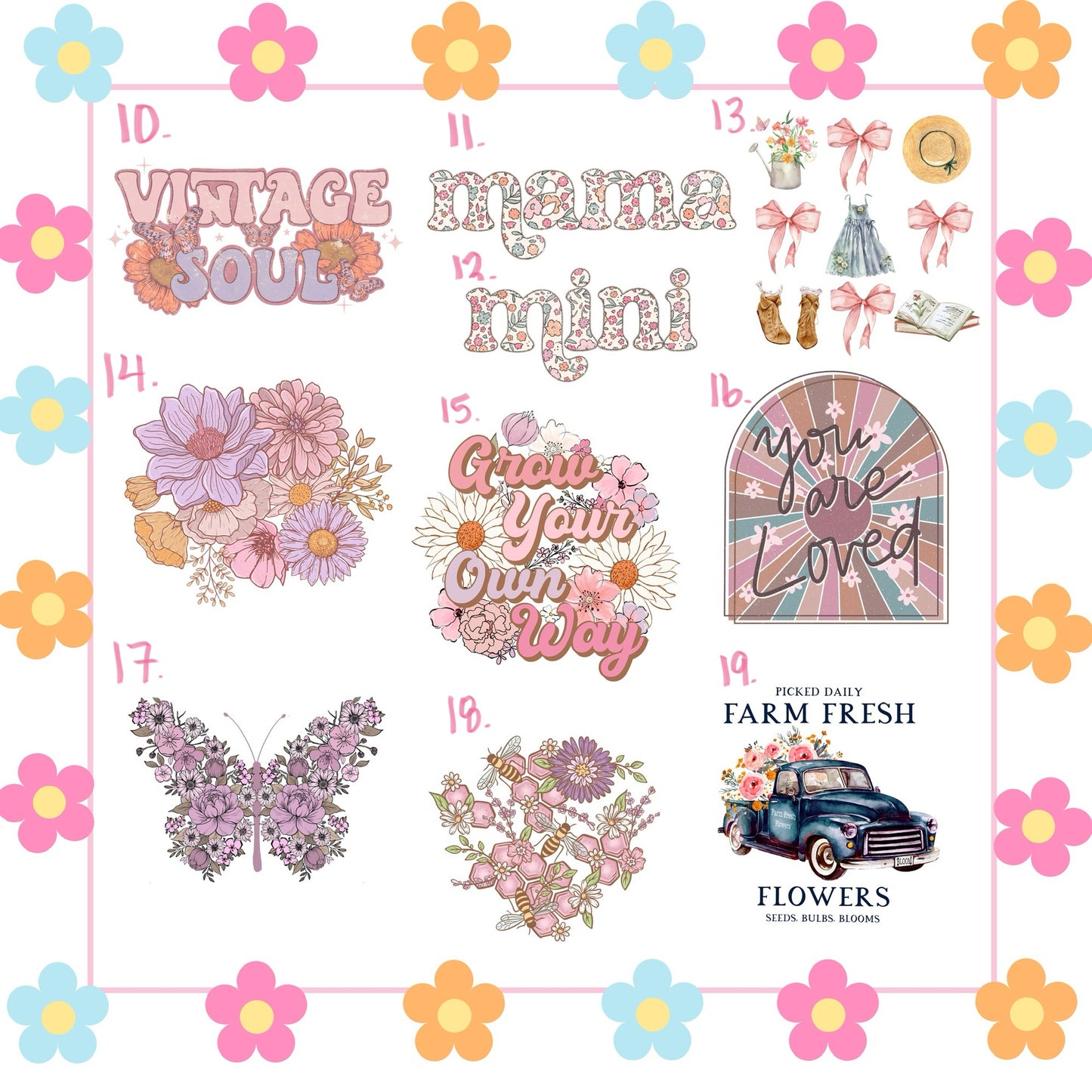 DTF Crewneck Sweatshirts (SPRING)