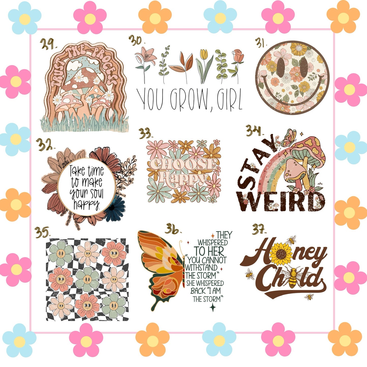 DTF Crewneck Sweatshirts (SPRING)