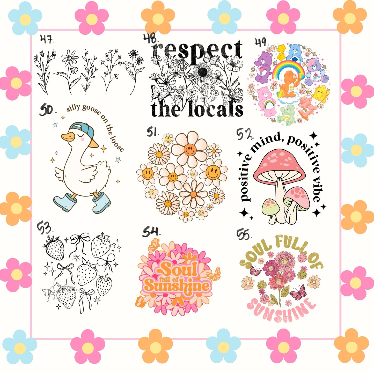 DTF Crewneck Sweatshirts (SPRING)