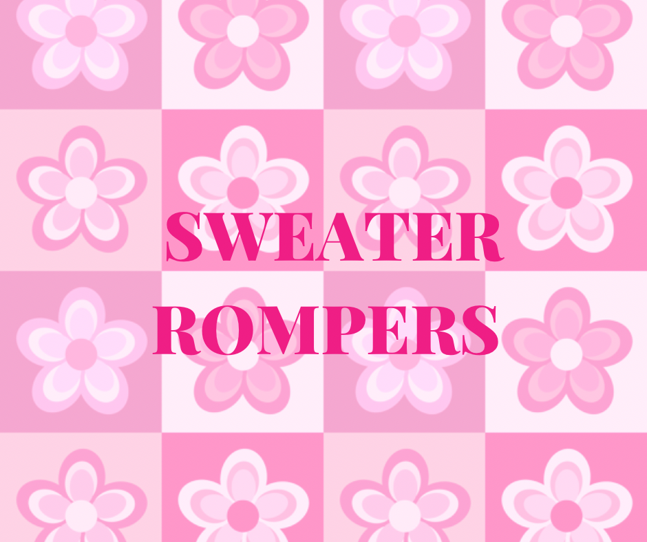 Sweater Rompers (PARTY COLLECTION)