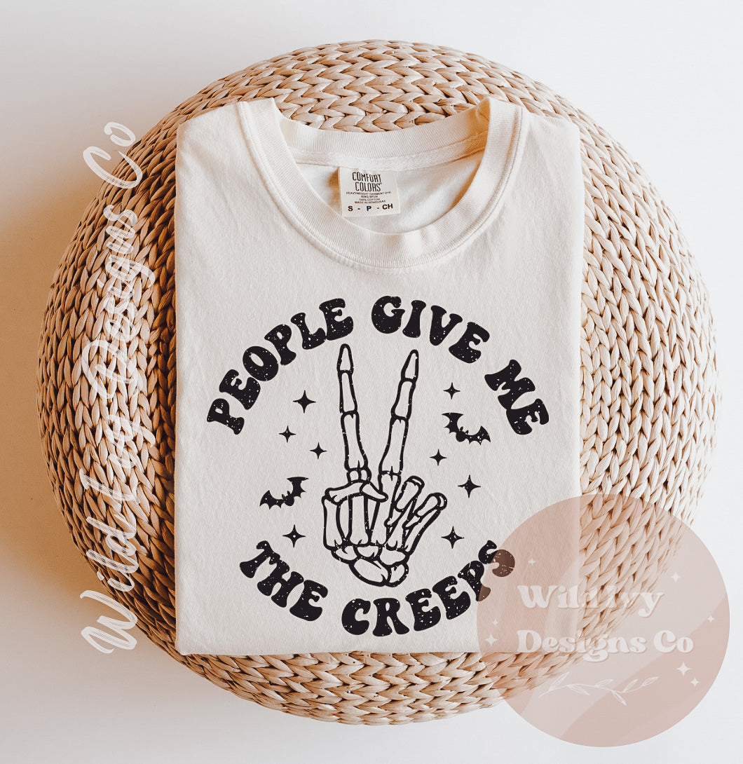 People Give Me The Creeps