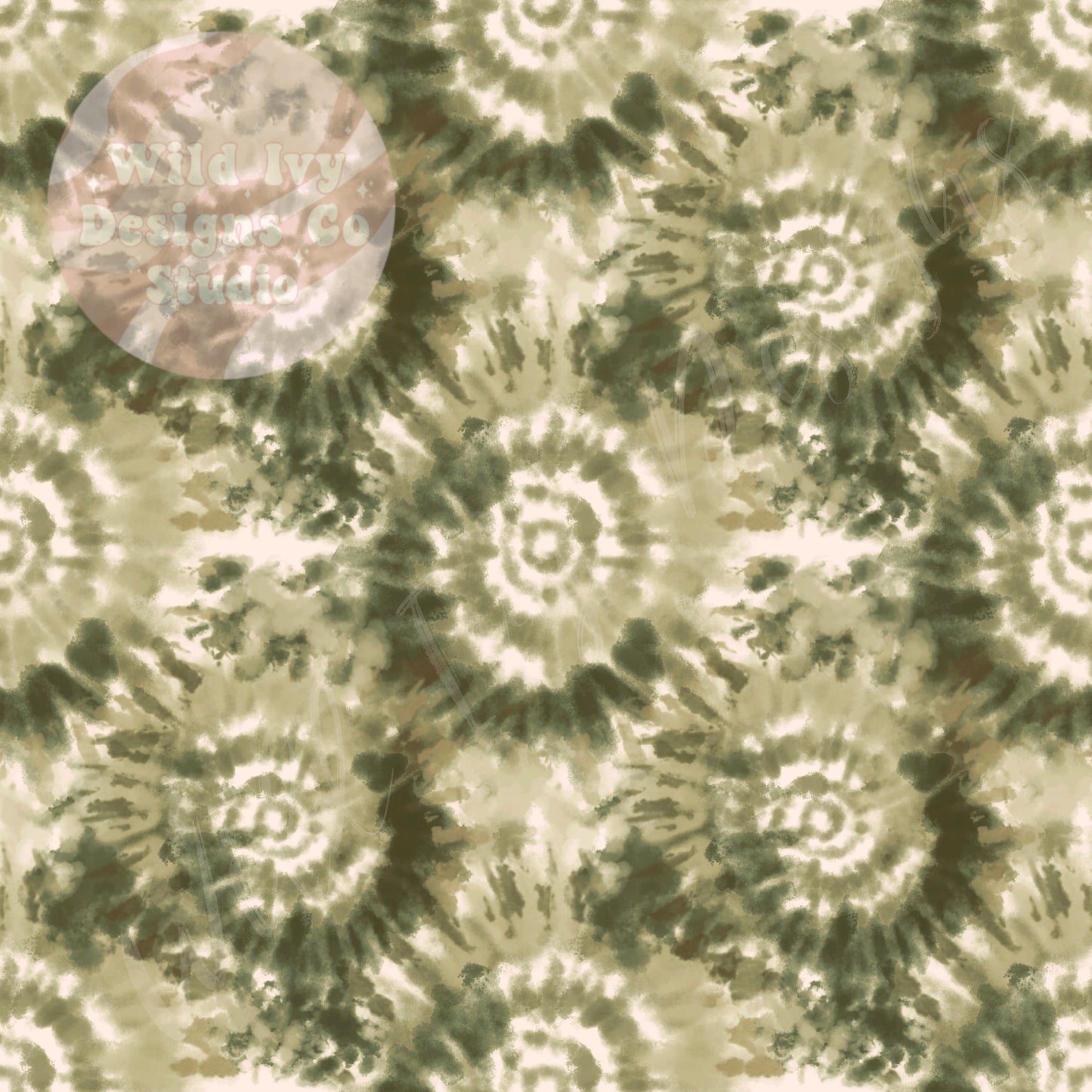 Sage Green Tie Dye