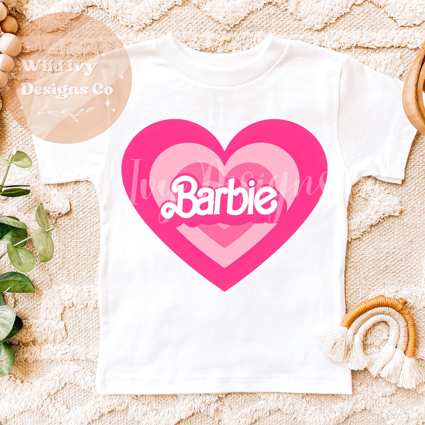 Retro Barb Heart