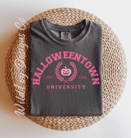 Pink Halloween Town