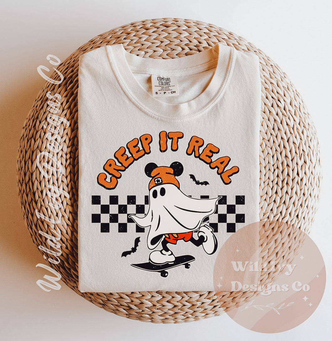 Creep It Real Black Checks