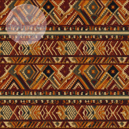 Embroidery Fall Western Rug 2