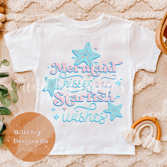 Mermaid Kisses Starfish Wishes