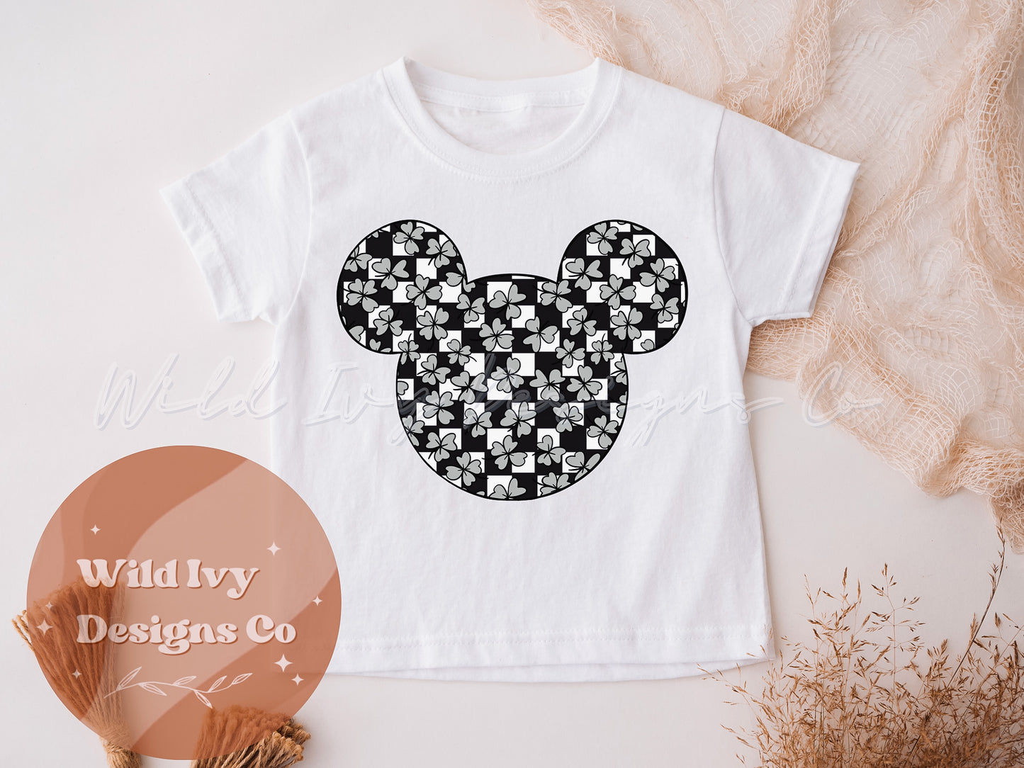 Shamrock Checks Boy Mouse