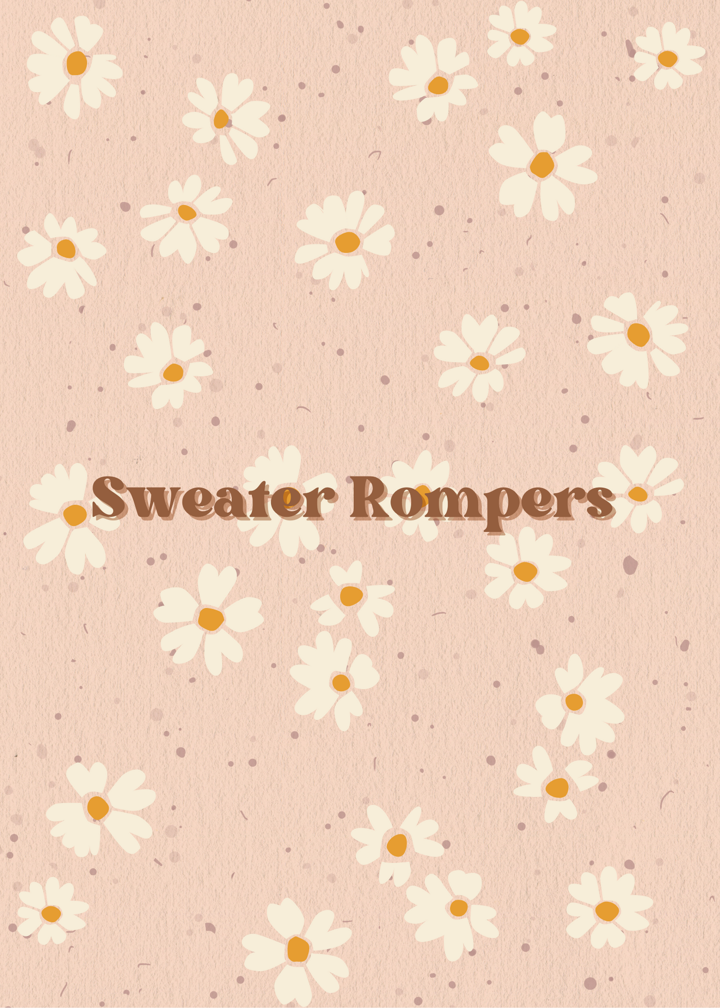 Sweater Rompers